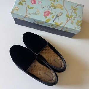 Birdies Starling Black Velvet, size 6.5, barely used, in box